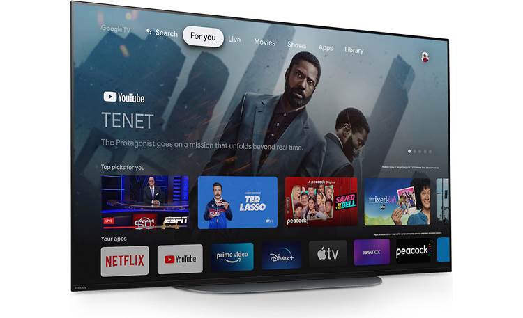 Sony BRAVIA XR-42A90K Google TV makes it easy to find your favorite shows and movies