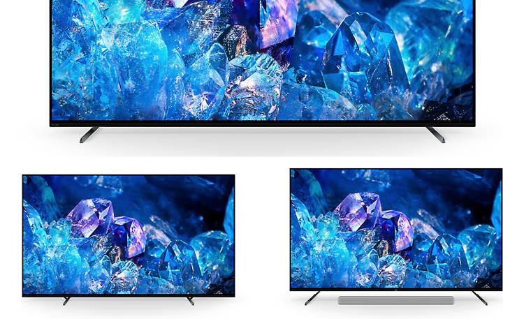 Sony BRAVIA XR-55A80K Multi-position stand has wide, narrow, and sound bar settings