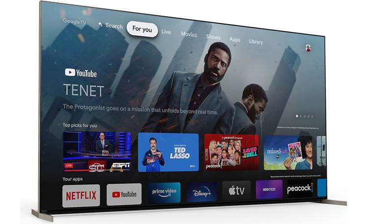 Sony BRAVIA XR-65X95K Google TV makes it easy to find your favorite shows and movies