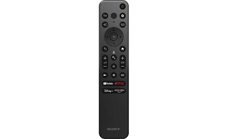 Sony BRAVIA XR-75X90K Remote has dedicated voice control button