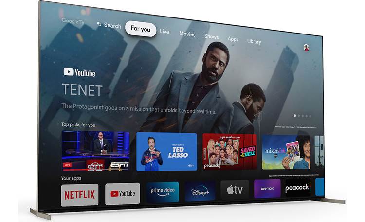 Sony BRAVIA XR-75X95K Google TV makes it easy to find your favorite shows and movies