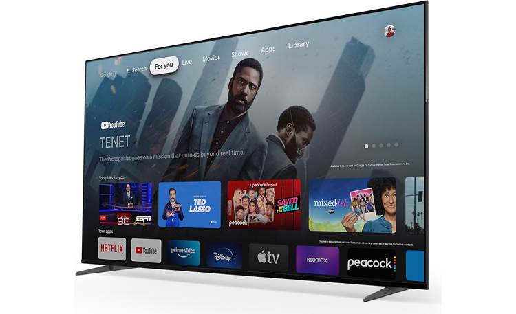 Sony BRAVIA XR-85X90K Google TV makes it easy to find your favorite shows and movies