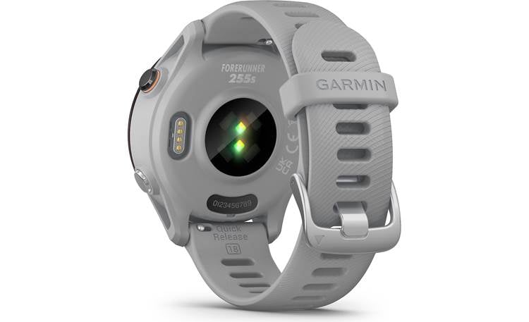 Garmin Forerunner 255S (Powder Gray) GPS running watch at Crutchfield