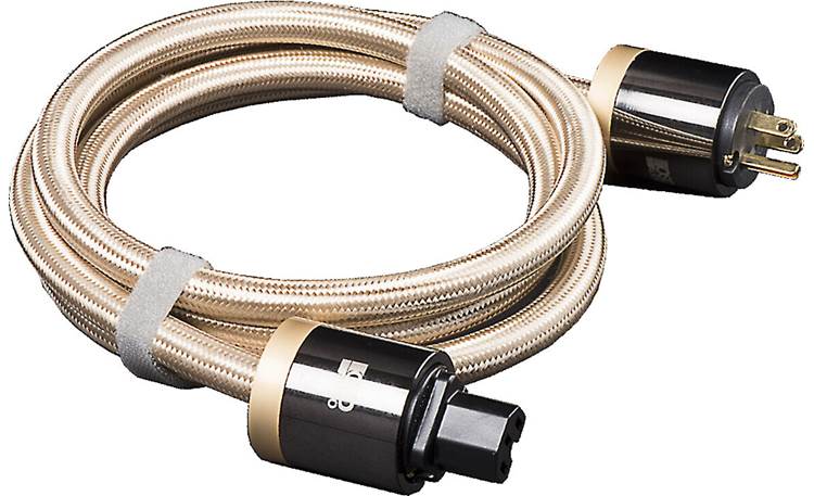 OSD Aurum AC Power Cable High-performance power cables with braided gold cotton sleeve