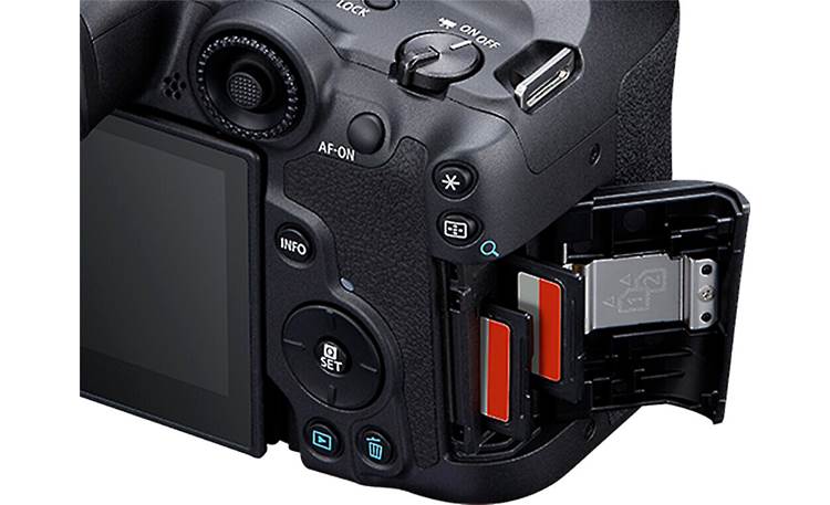 Canon EOS R7 (no lens included) Dual UHS II SD memory card slots