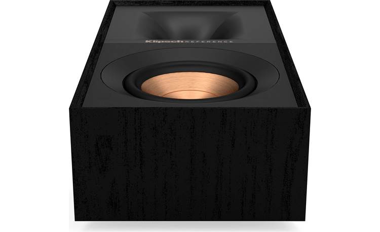 Klipsch Reference R-40SA Front, shown with magnetic grille removed
