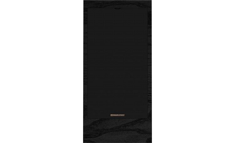Klipsch Reference R-605FA Atmos-enabled speaker shown with magnetic grille attached