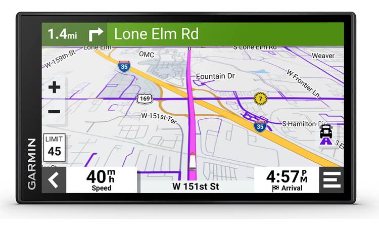 Mystisk interferens hævn Garmin dēzl™ OTR 610 Portable GPS navigator with 6" screen for truckers at  Crutchfield