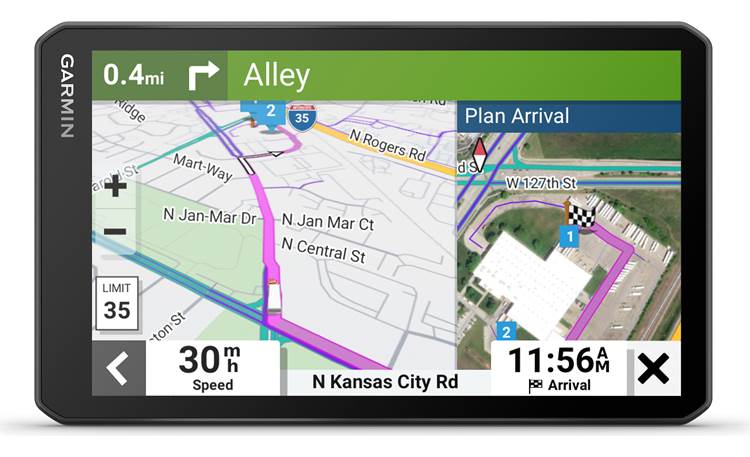 tilnærmelse Kænguru absorption Garmin dēzl™ OTR 710 Portable GPS navigator with 7" screen for truckers at  Crutchfield
