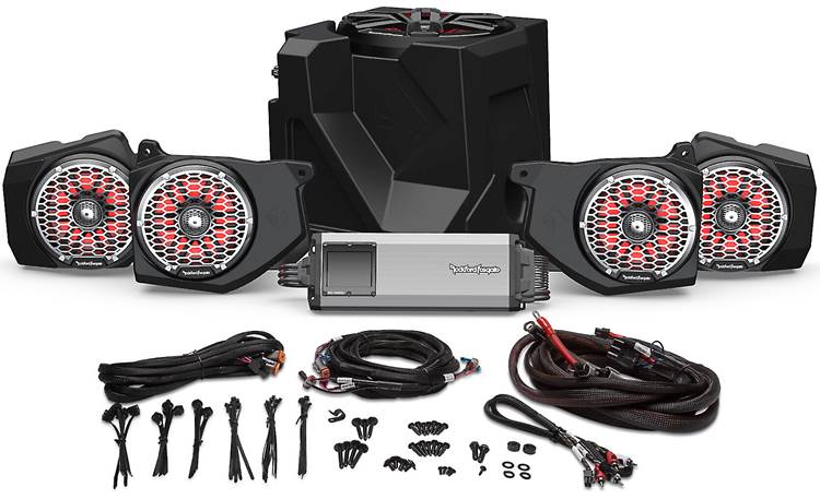 Rockford Fosgate RNGR18RC-STG6 Stage 6 audio upgrade kit for