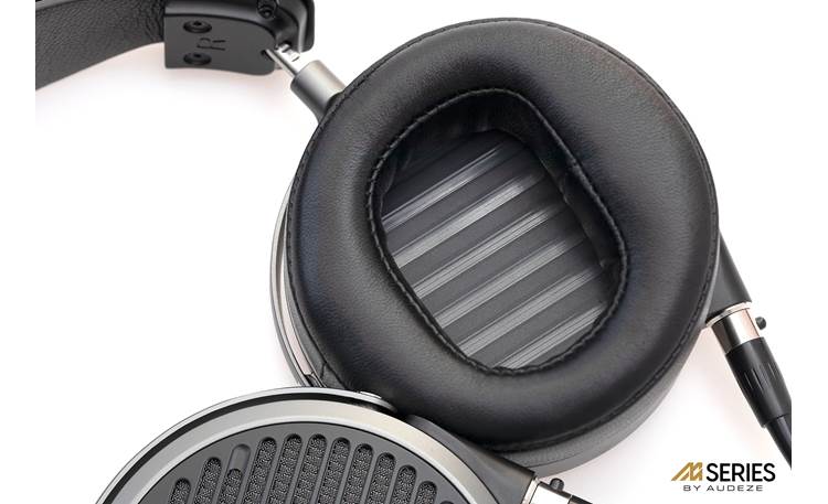 Audeze MM-500 (Manny Marroquin Series) Sculpted leather earpads comfortably conform to your head