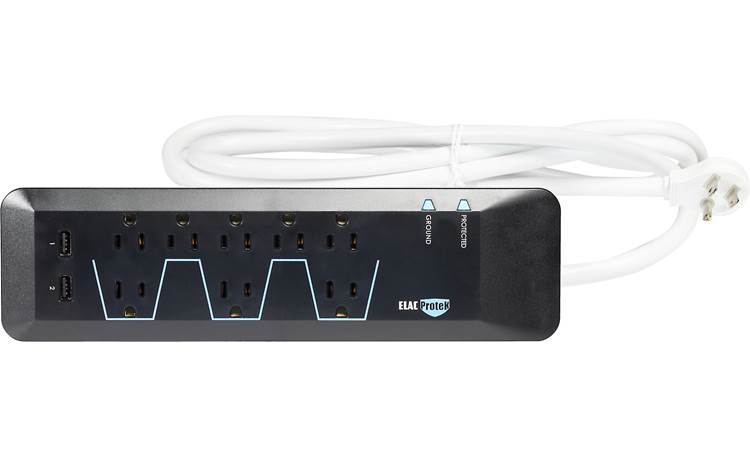 ELAC Protek PB-82S 8 outlets and 2 USB Type-A charging ports