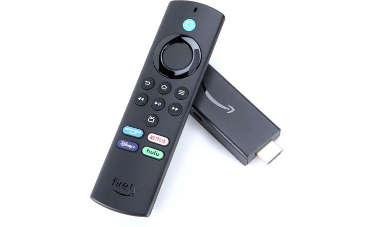 Fire TV Stick 4K streaming device, thousands of 4K Ultra HD movies  and TV episodes, supports Wi-Fi 6, watch free & live TV in the Media  Streaming Devices department at