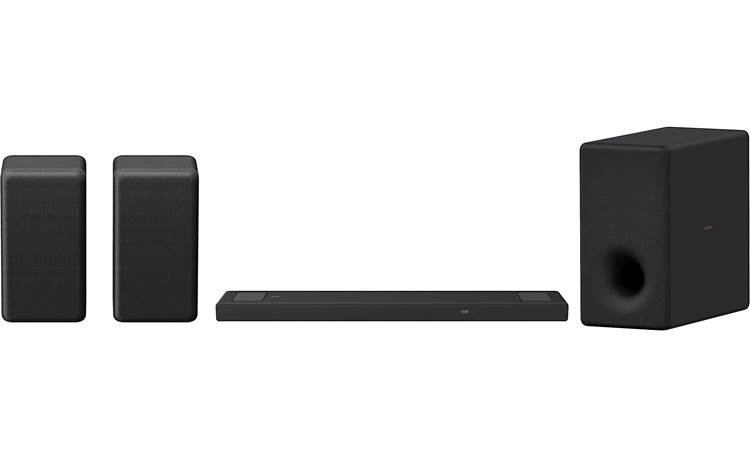 Bundle 5.1.2-channel sound at Dolby Powered and Sony Theater HT-A5000/SA-SW3/SA-RS3S system rear 2, subwoofer, Atmos®, Crutchfield DTS:X AirPlay® Bluetooth®, bar, speaker with Home and Apple
