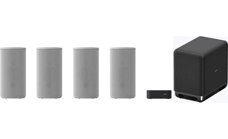 Afspraak Getalenteerd Interesseren Sony HT-A9/SA-SW5 Home Theater Bundle Home theater speaker/subwoofer system  Dolby Atmos®, DTS:X, Bluetooth®, Apple Airplay® 2, and Chromecast built-in  at Crutchfield