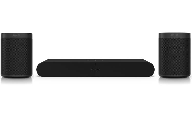 Sonos Ray 4.0 Home Theater Bundle Includes sound bar and surround speakers