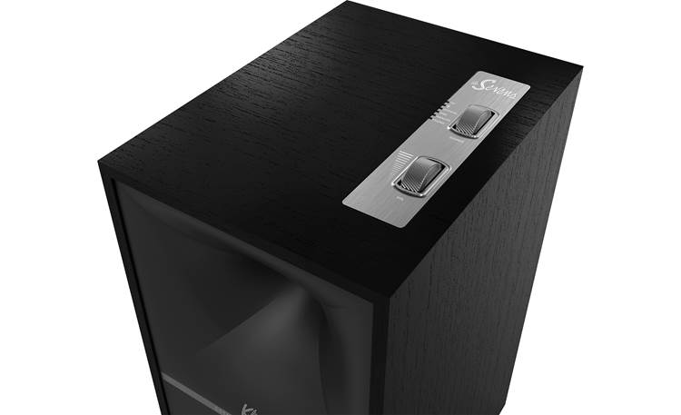 Klipsch The Sevens Elegant metal control knobs and switches