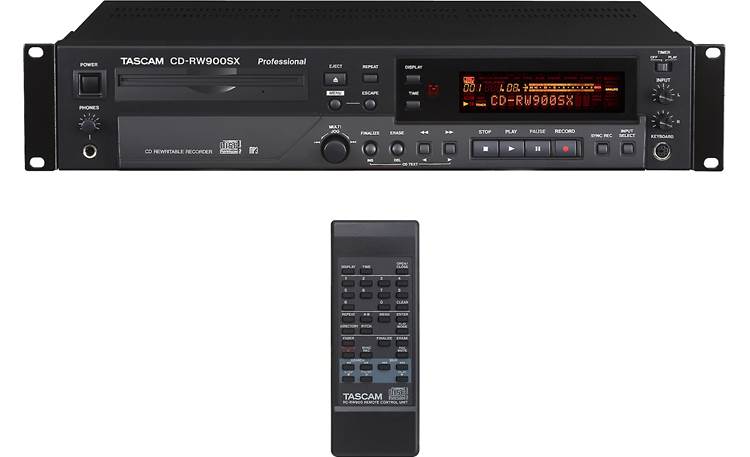 Tascam CD-RW900SX Remote included