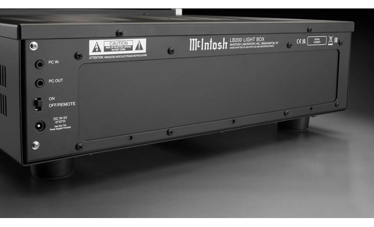 McIntosh LB200 LED-backlit light box for McIntosh audio systems at