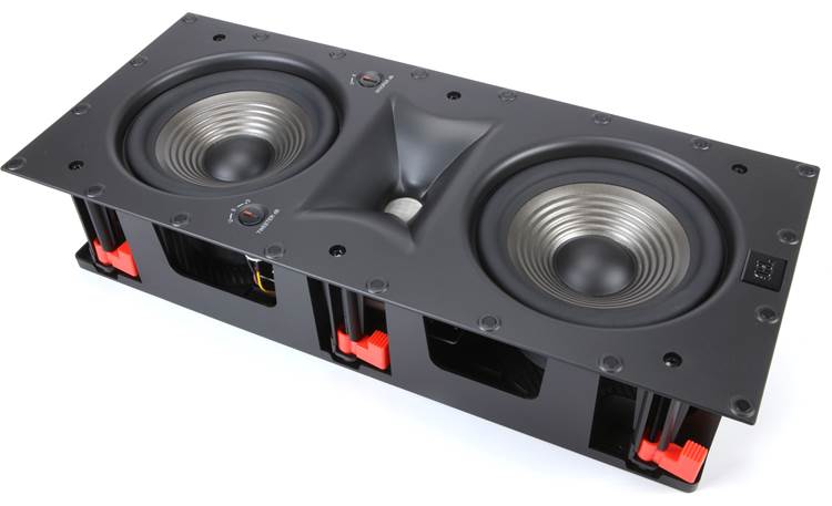 JBL Studio 6 66LCR Shown with magnetic grille removed