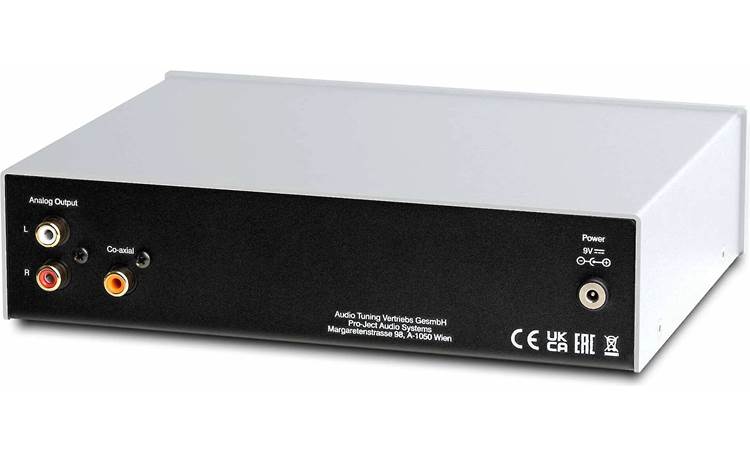 Pro-Ject CD Box S3 Back (shown in silver)