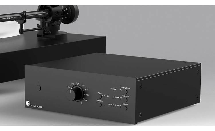 Pro-Ject Phono Box DS3 B Adjustable options allow for very precise cartridge loading