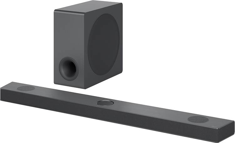 LG S90QY Matching powered sound bar and subwoofer delivers 5.1.3-channel sound