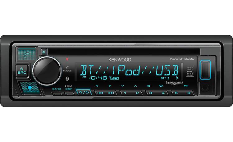 Kenwood KDC-BT382U Stream music, get voice control through Alexa, and expand your system
