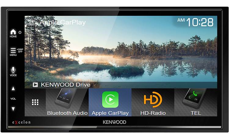 Kenwood Excelon DMX709S Engage Android Auto or Apple CarPlay for unsurpassed access to all your entertainment and news apps