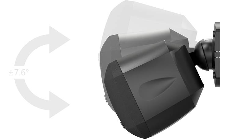 OSD Nero Mini Pivoting ball joint lets you aim speaker