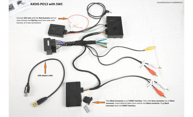 Axxess AXDIS-PO13 Wiring Interface Other