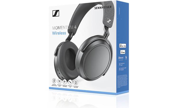 Sennheiser MOMENTUM 4 Wireless Headphones, Bluetooth for Crystal