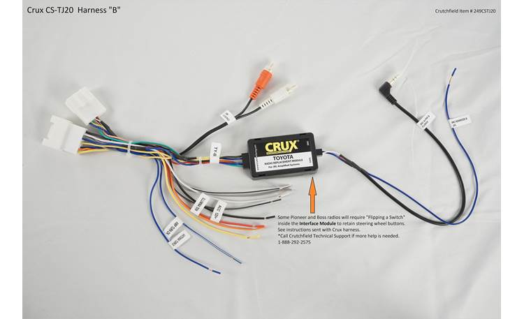 Crux CS-TJ20 Wiring Interface Other