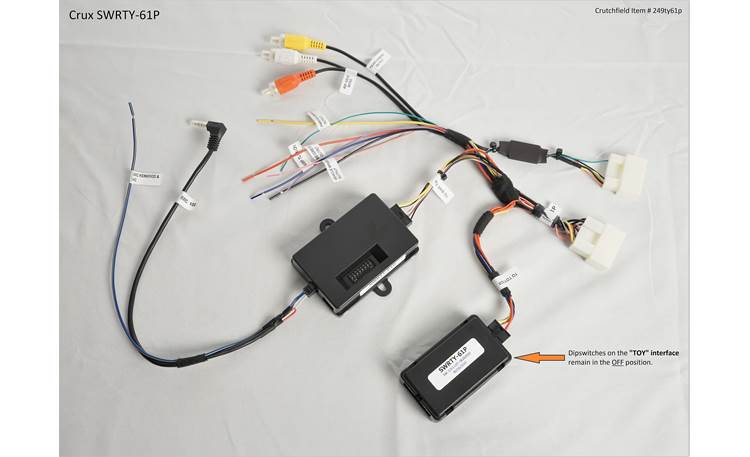 CRUX SWRTY-61P Wiring Interface Other