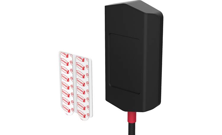 Monster Power Shield XL Wall-mounting plate attaches with adhesive — no drilling required