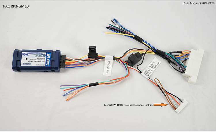 PAC RP3-GM13 Wiring Interface Other