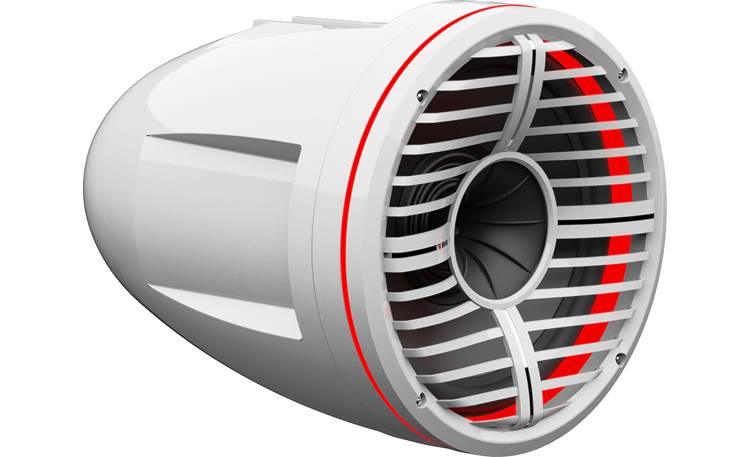 Wet Sounds Rev10 HD-W integrated front and rear RGB LED lights 