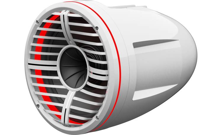 Wet Sounds Rev10 HD-W integrated front and rear RGB LED lights 