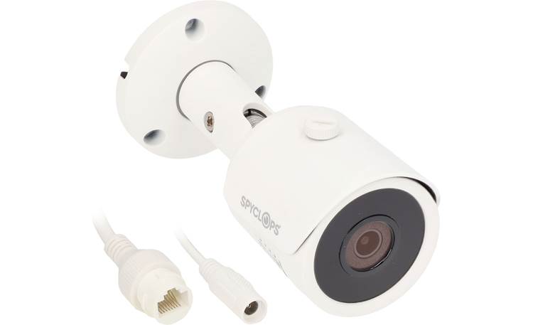 Ethereal Spyclops Ip Mini Bullet Camera White Weather Resistant Mp Hd Camera At Crutchfield