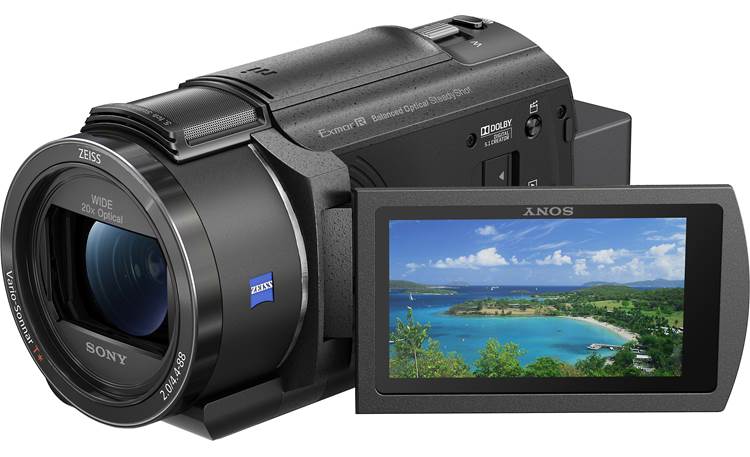 Mariner Indtil nu Agurk Sony FDR-AX43A Handycam® 4K Ultra HD camcorder with Wi-Fi® and 20X optical  zoom at Crutchfield