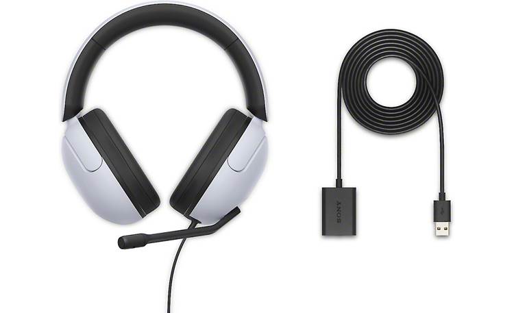 Sony INZONE H3 Includes USB cable with audio box for playing on a PC