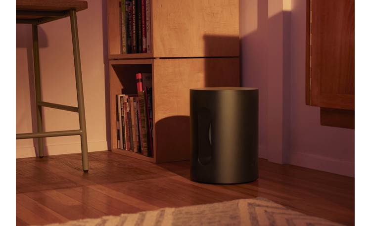 Sonos Ray 4.1 Home Theater Bundle Subtle design helps the sub disappear into the background