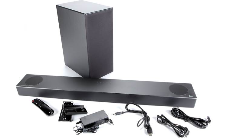 system Dolby Powered Crutchfield sound and Atmos® wireless Technology, Bluetooth®, LG Meridian subwoofer bar with at 3.1.2-channel and S75Q DTS:X,