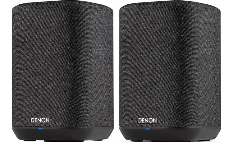 Denon Home 150 (Pair) (Black) Two wireless powered speakers with HEOS  Built-in, Bluetooth®, Amazon Alexa, and Apple AirPlay® at Crutchfield