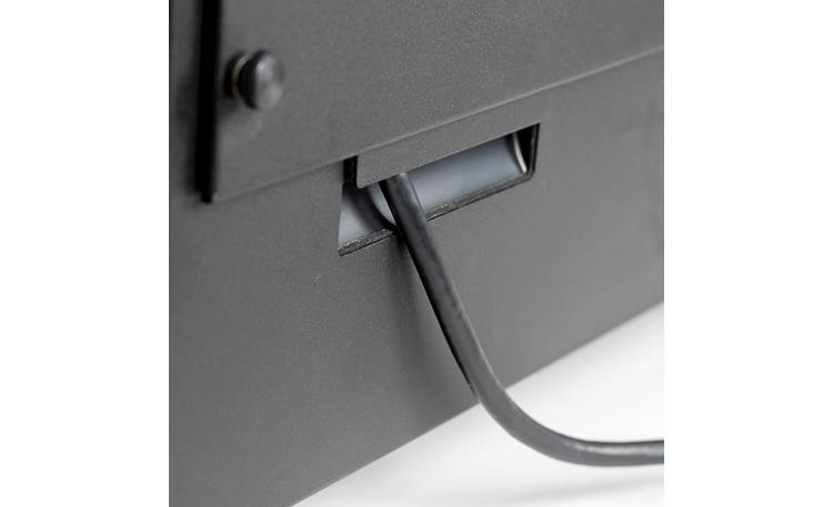 SunBrite™ SB-P2-32-1K-BL Cable exiting weatherproof media bay