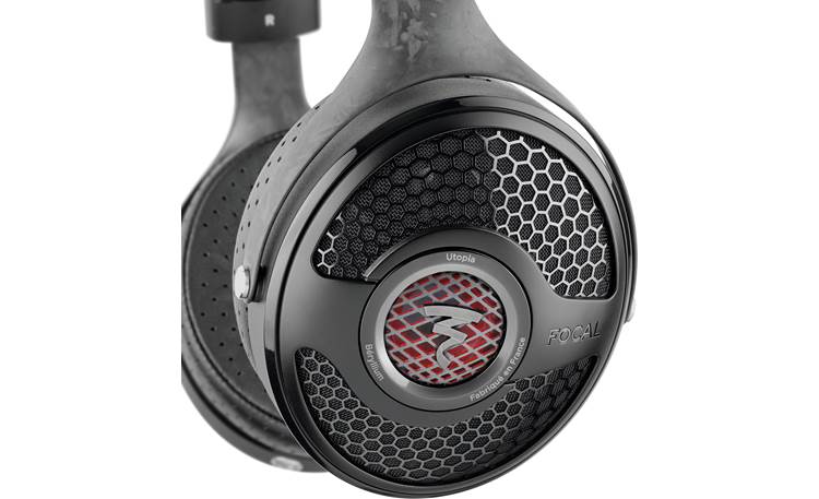 Focal Utopia (3rd edition) Black chrome ring and red accent around logo