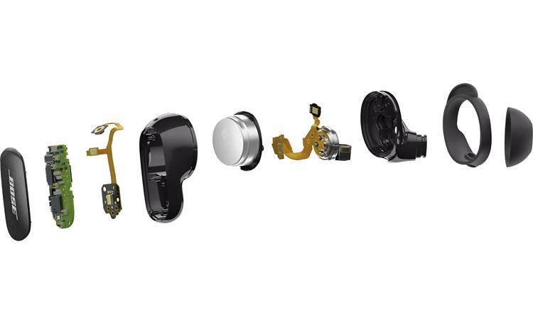 Bose QuietComfort® Earbuds II Exploded view