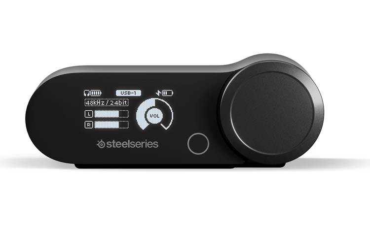 SteelSeries Arctis Nova Pro Wireless (PC, PlayStation®) Wireless base station offers a stable, low-latency connection