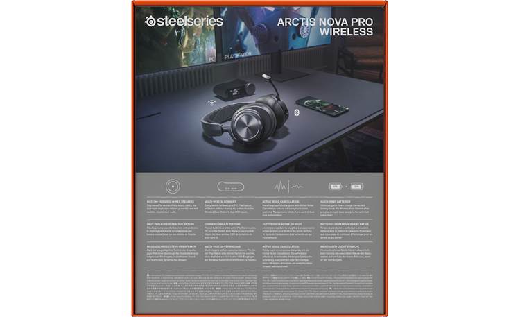 SteelSeries Arctis Nova Pro Wireless (PC, PlayStation®) Back