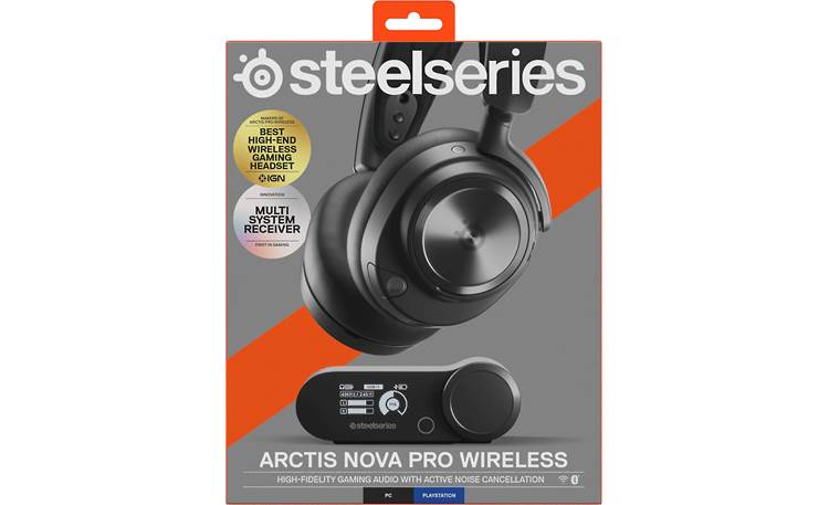 SteelSeries Arctis Nova Pro Wireless (PC, PlayStation®) Front